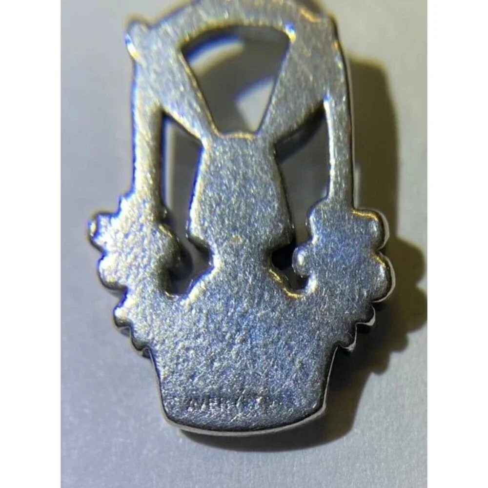 James Avery, Bunny in Easter Basket, RETIRED, RARE, Sterling Silver Charm, #82 - Picture 4 of 5